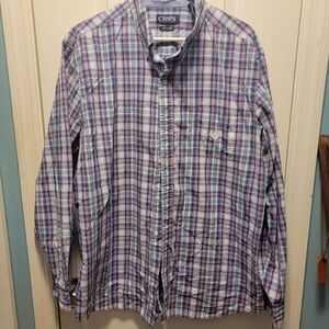 Mens long sleeve dress shirt